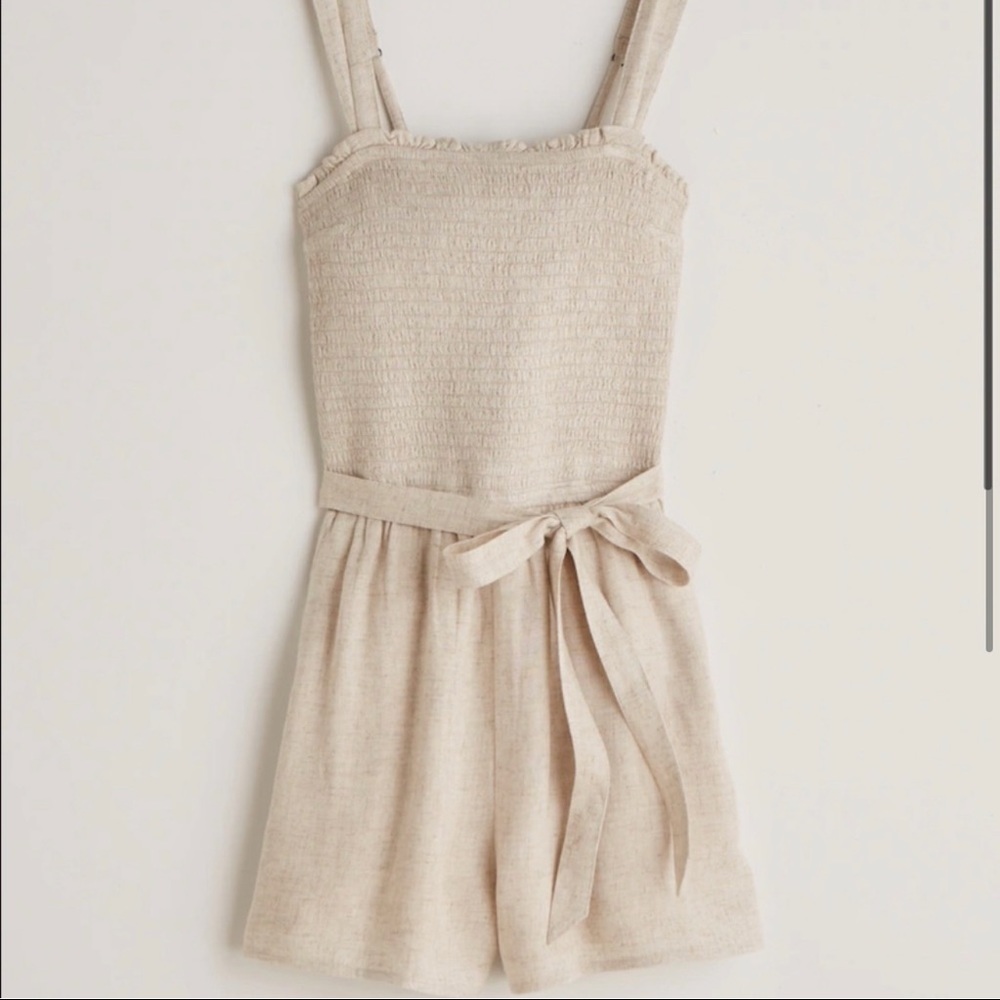 Abercrombie & Fitch Linen Romper